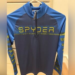 Youth Spyder Ski Mid Layer Top Size Youth Large